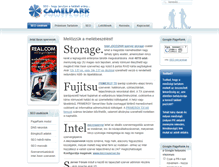 Tablet Screenshot of camelpark.hu